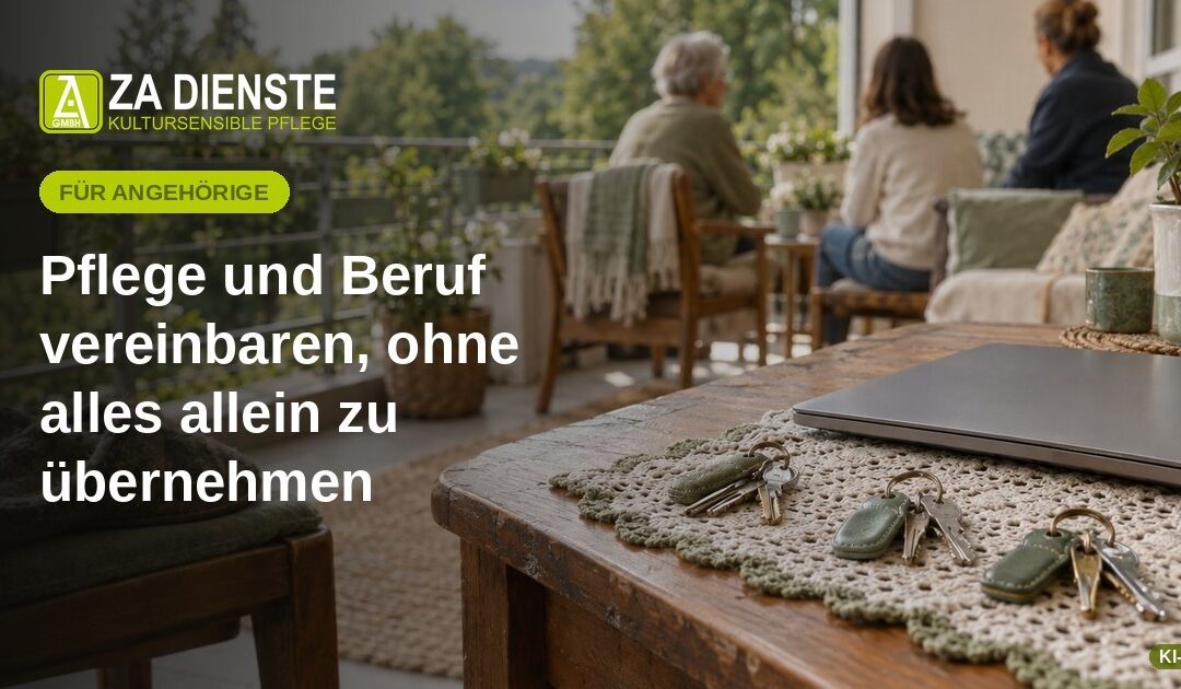 Pflege und Beruf vereinbaren, ohne alles allein zu übernehmen